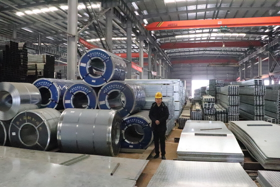 炭素鋼級 ±1% 許容量 建設用熱巻きガルバニズム型板