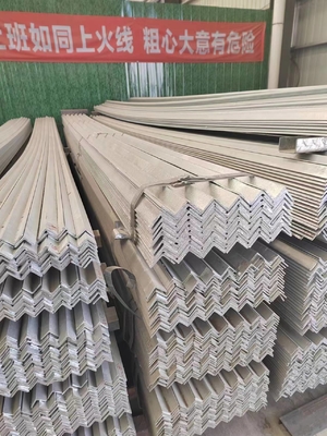 ブラックアングル鋼 ASTM A36 A53 Q235 Q345 ワークショップ用カーボン等L形軽鋼アングルバー