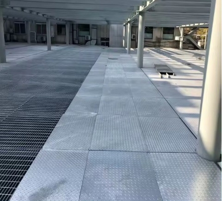 工業設計スタイル 駐車場用重用鋼格子 排水溝カバー
