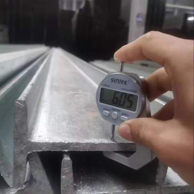 非合金型熱浸し電熱型アイビーム鋼,実際の重量による請求用