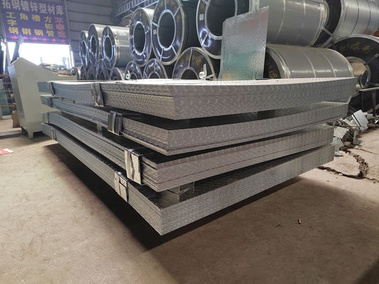5.75*1500mm 溶接 鉄鋼板 建築用コーティング Z41-Z60 調整可能